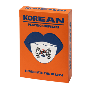 Korean Lingo Playing Cards