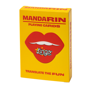 Mandarin Lingo Playing Cards