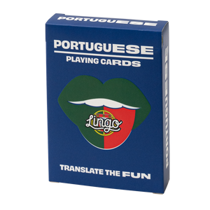 Portuguese Lingo Playing Cards