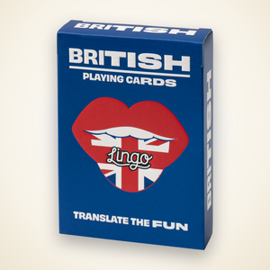 British Lingo Playing Cards