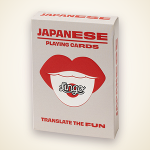 Japanese Lingo Playing Cards