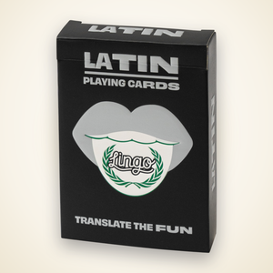 Latin Lingo Playing Cards