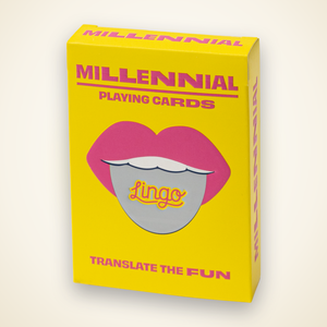 Millennial Lingo Playing Cards