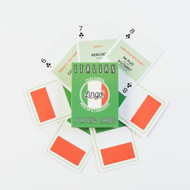 Lingo Italian Playing Cards