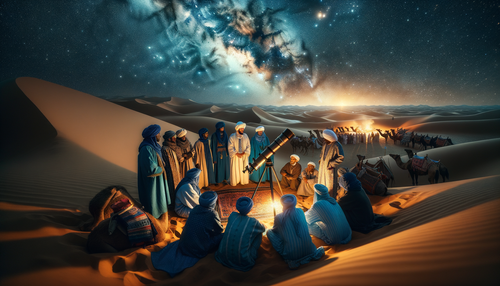 Stargazing in Algeria's Sahara: A Celestial Adventure Beyond the Lights