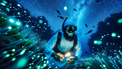 Glowing Shores Await: Experience Bioluminescent Snorkeling Magic in Haiti
