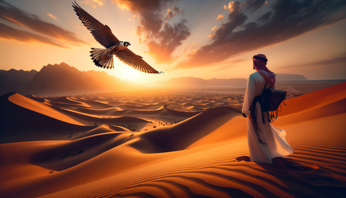 Exploring the Timeless Tradition of Falconry in the UAE's Desert Oasis
