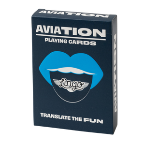 Aviation Lingo Playing Cards