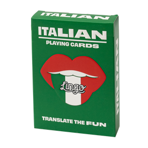 Italian Lingo Playing Cards