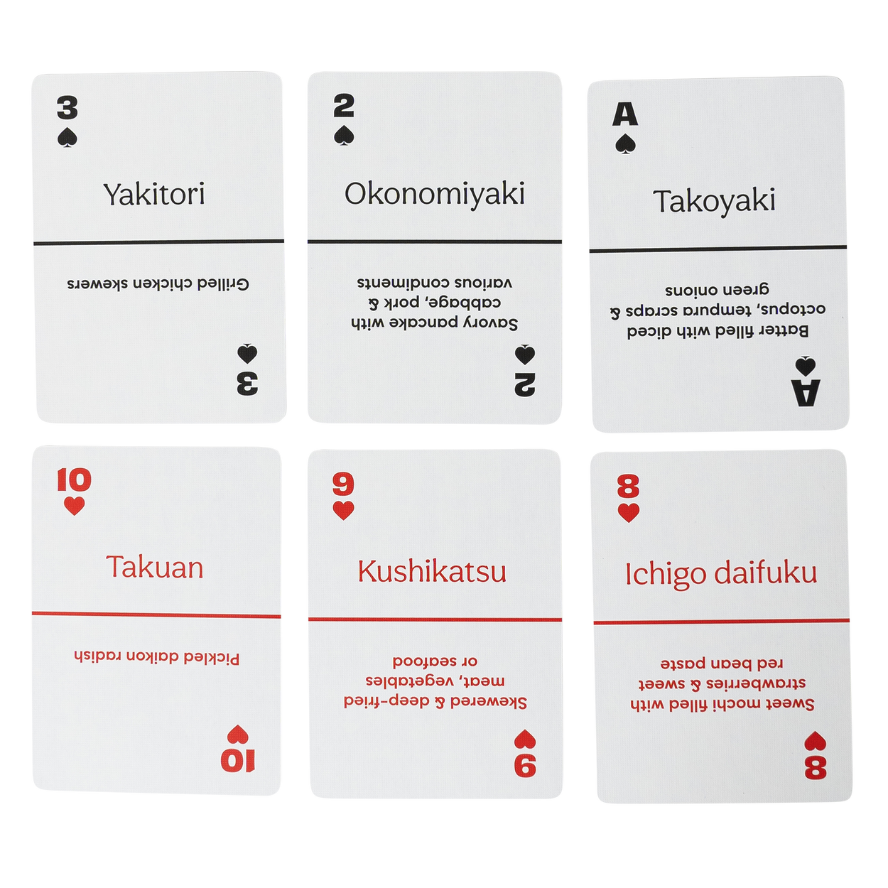 Japanese Street Food — Lingo Playing Cards Japanese Street Food — Lingo Playing Cards