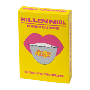 Millennial Lingo Playing Cards
