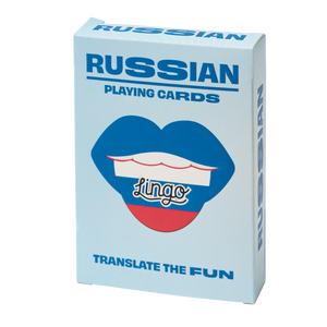 Russian Lingo Playing Cards