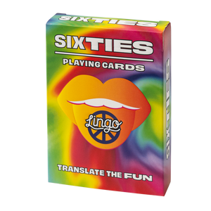 Sixties Lingo Playing Cards