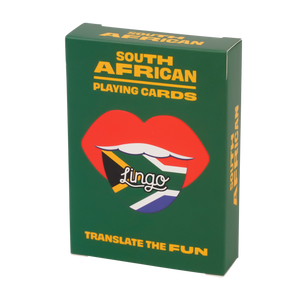 South African Lingo Playing Cards