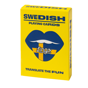 Swedish Lingo Playing Cards