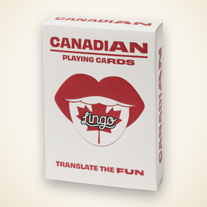 Canadian Lingo Playing Cards