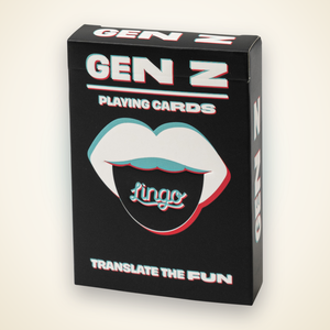Gen Z Lingo Playing Cards