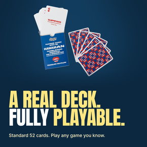 Lingo Hawaiian playing cards - A real deck. Fully playable.