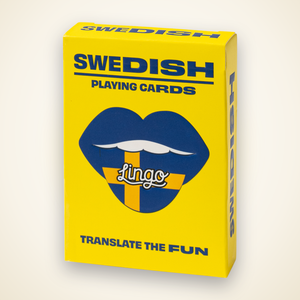 Swedish Lingo Playing Cards