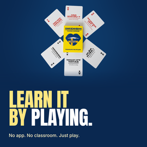 Lingo Swedish playing cards - Learn it by playing.