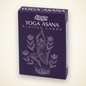 Lingo Yoga playing cards - Yoga Playing Cards box