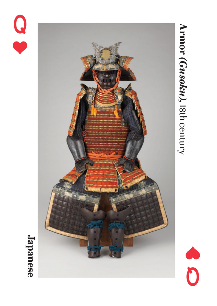 Armor The Metropolitan Museum of Art – Queen of Hearts card featuring an artwork from The Met collection