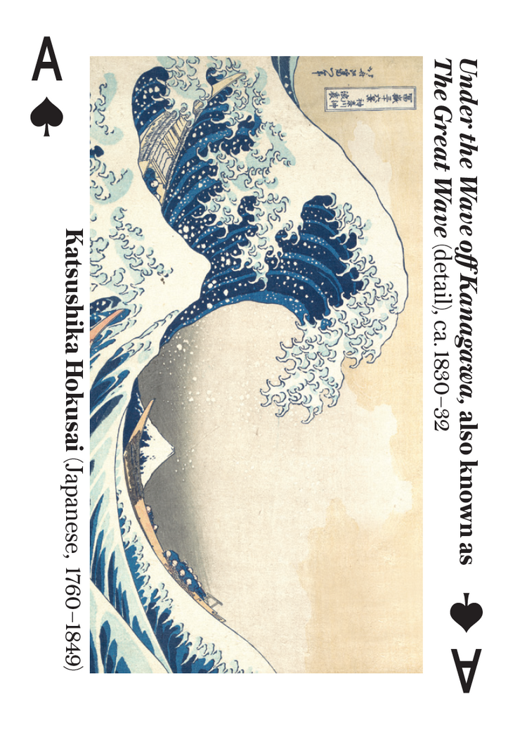 Arts of Asia The Metropolitan Museum of Art – Ace of Spades card featuring an artwork from The Met collection