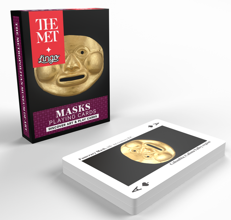 Masks The Metropolitan Museum of Art – box with cards laid out