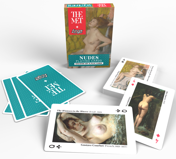 Nudes The Metropolitan Museum of Art – box with cards laid out