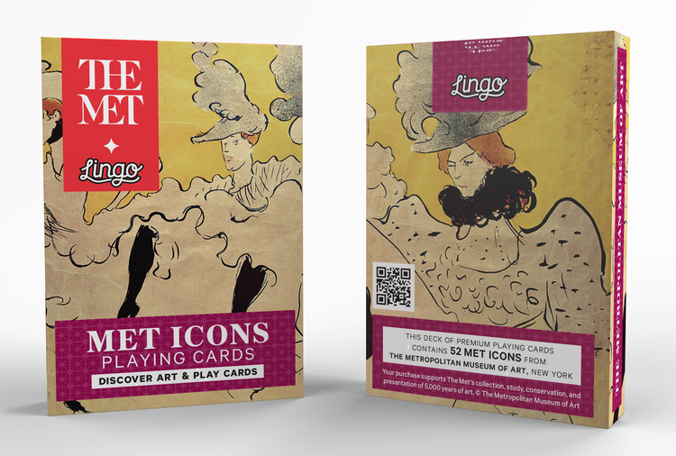 Met Icons The Metropolitan Museum of Art – front and back of the box