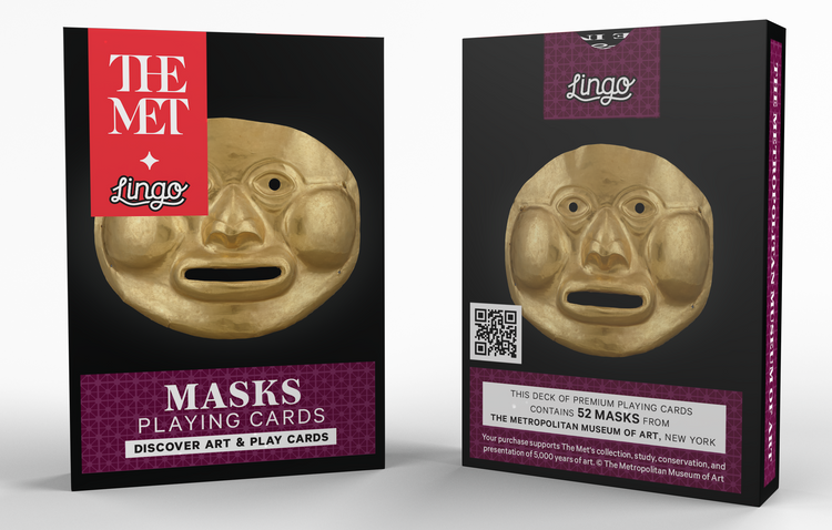 Masks The Metropolitan Museum of Art – front and back of the box