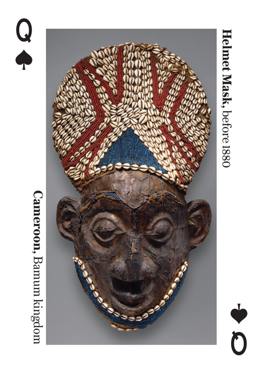 Masks The Metropolitan Museum of Art – sample card featuring an artwork from The Met collection