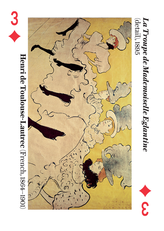 Met Icons The Metropolitan Museum of Art – sample card featuring an artwork from The Met collection