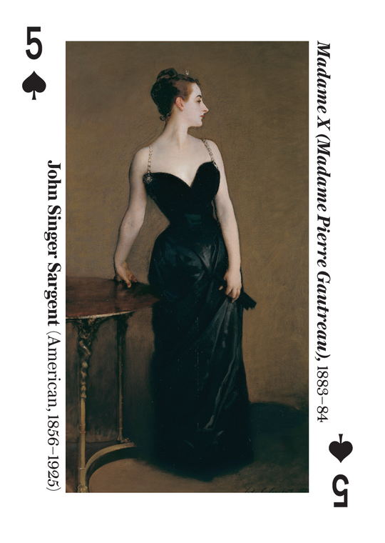 Met Icons The Metropolitan Museum of Art – sample card featuring an artwork from The Met collection
