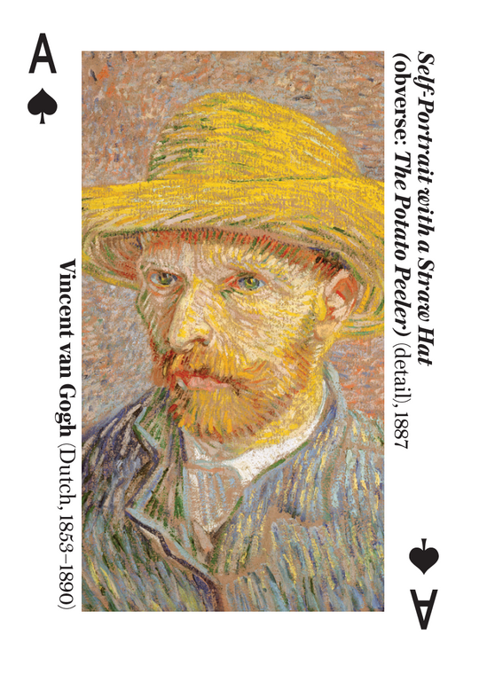 Portraits The Metropolitan Museum of Art – sample card featuring an artwork from The Met collection