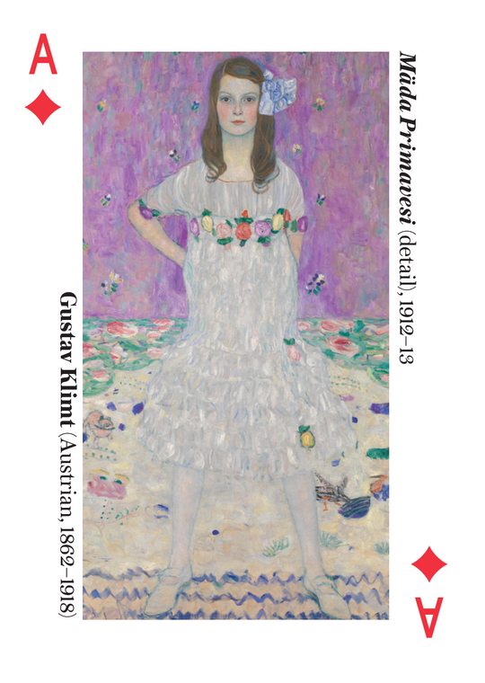 Portraits The Metropolitan Museum of Art – sample card featuring an artwork from The Met collection