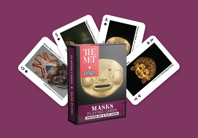 Masks The Metropolitan Museum of Art – box with a fan of picture cards