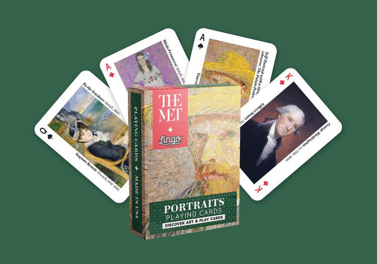 Portraits The Metropolitan Museum of Art – box with a fan of picture cards